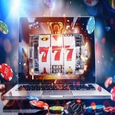 bunos game lobby showing slot and live casino categories on mobile screen